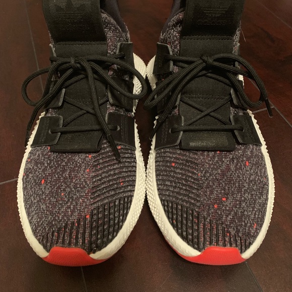 Adidas Prophere Men’s-Womens Blk/Wht/Red - Picture 3 of 5
